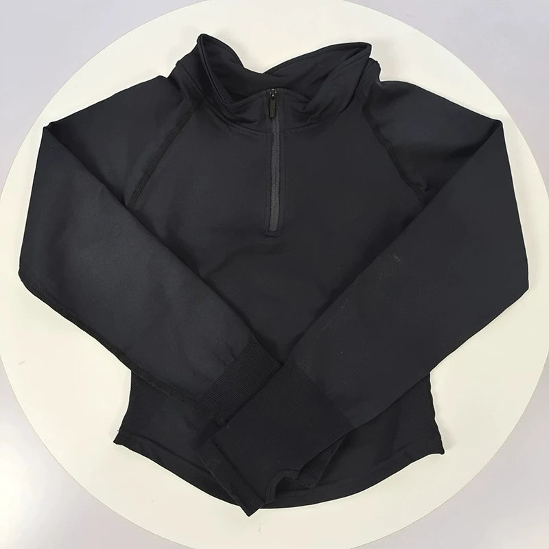 Women's Half Zip Compression Jacket