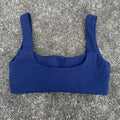 Square Collar Sport Bra Top 