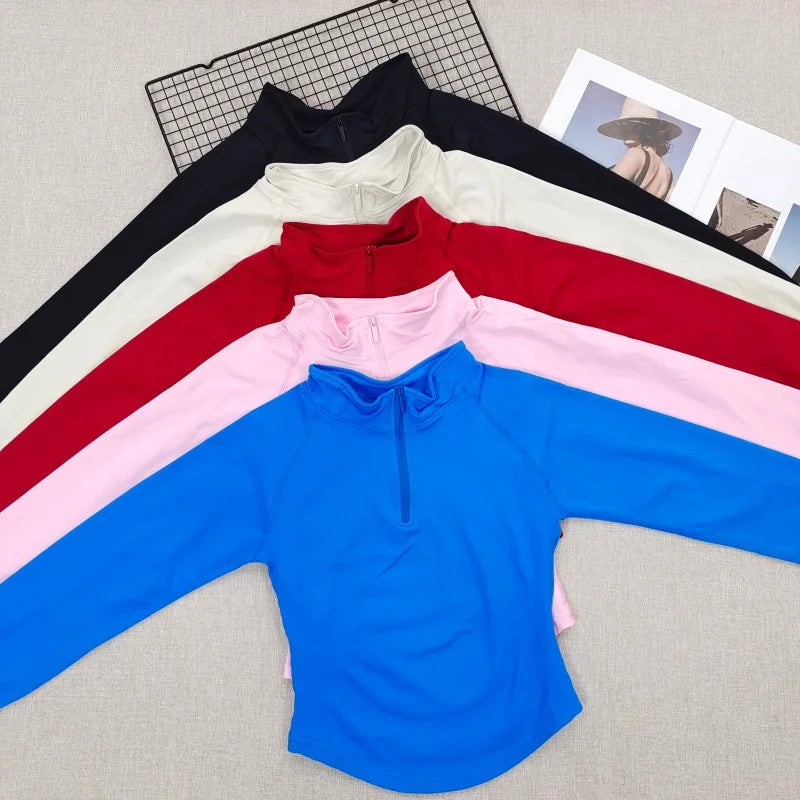 Women's Half Zip Compression Jacket