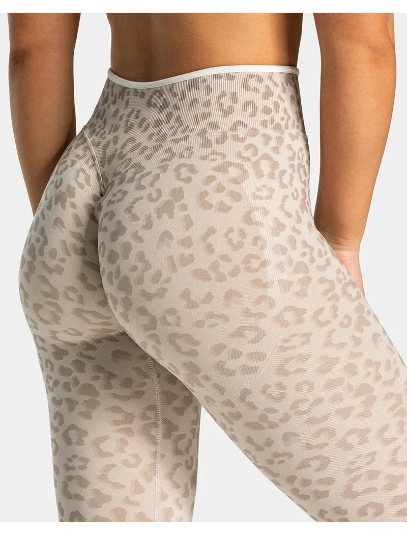 Leopard Print SeamlessLeggings