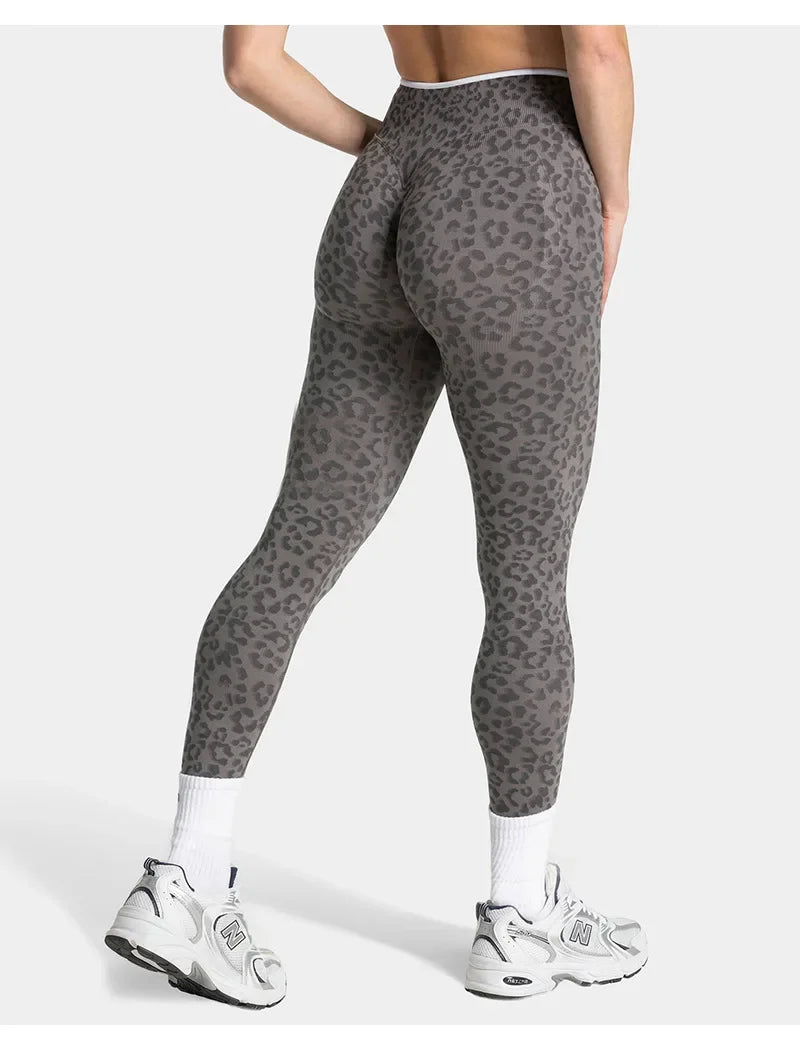 Leopard Print SeamlessLeggings