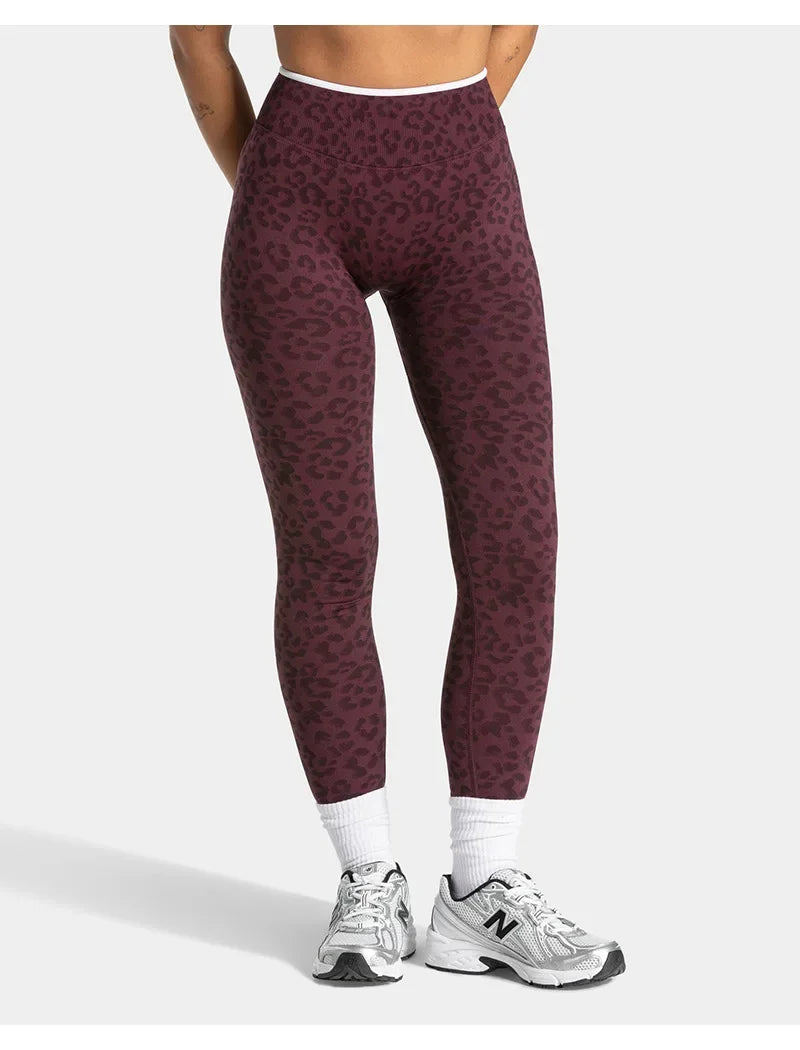 Leopard Print SeamlessLeggings