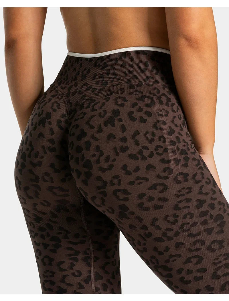 Leopard Print SeamlessLeggings