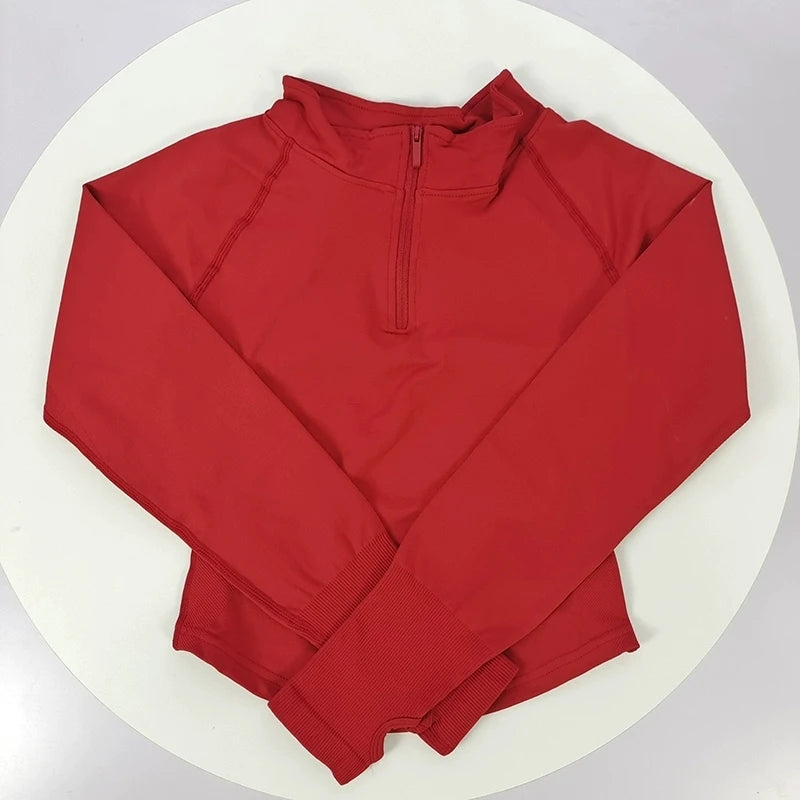 Women's Half Zip Compression Jacket