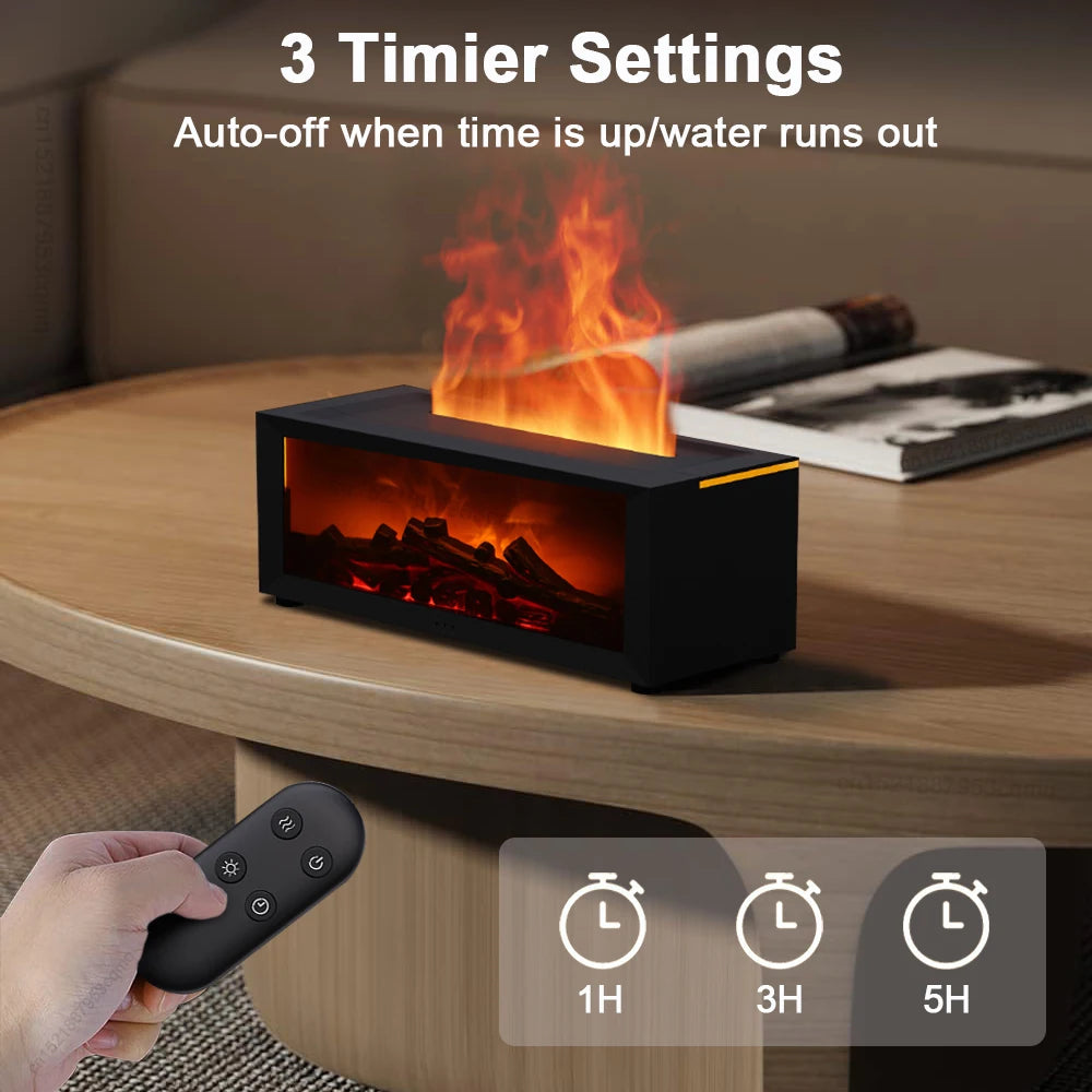 Remote Control Flame Aroma Diffuser