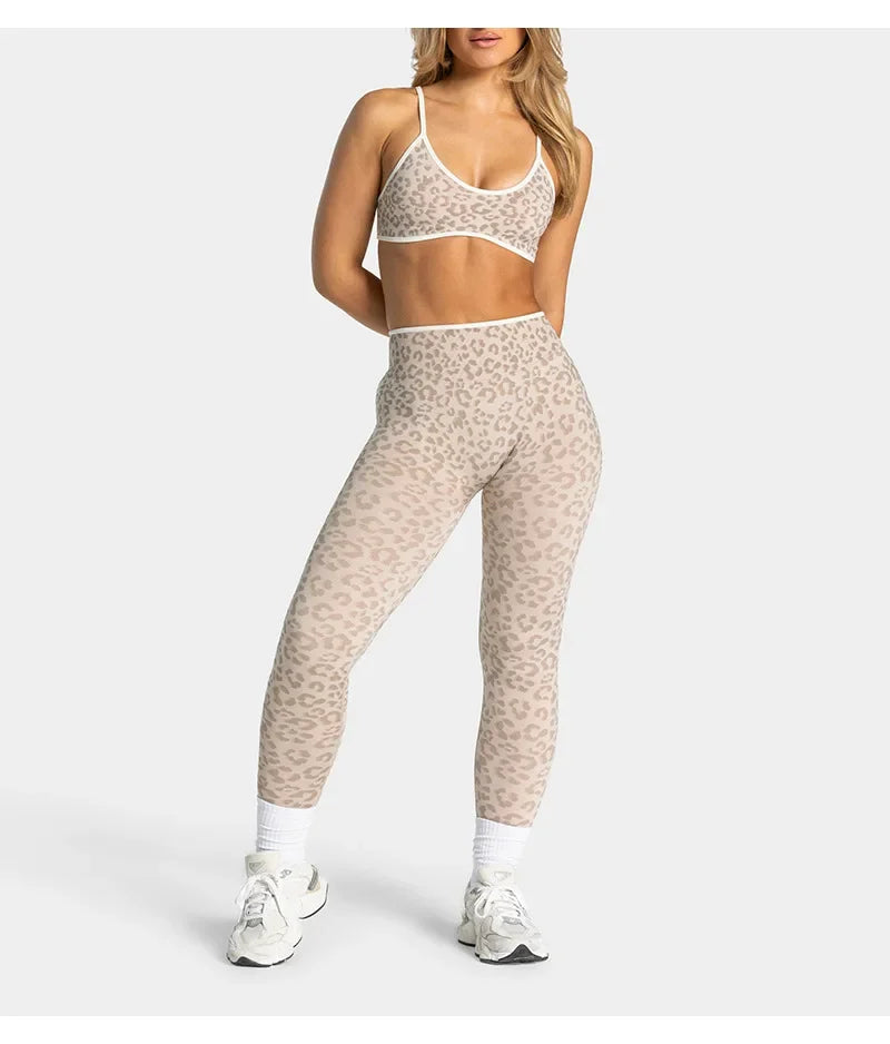Leopard Print SeamlessLeggings
