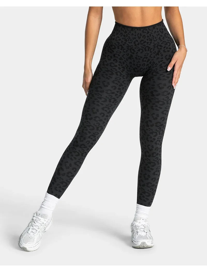 Leopard Print SeamlessLeggings