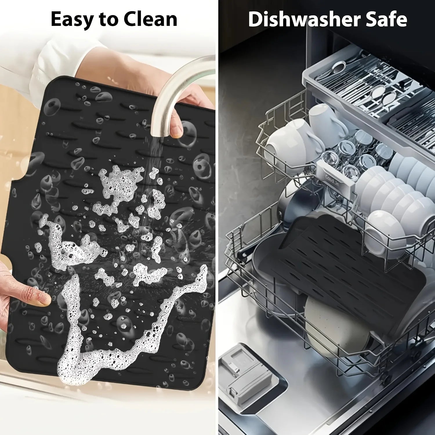 Kitchen Silicone Countertop Drying Mat