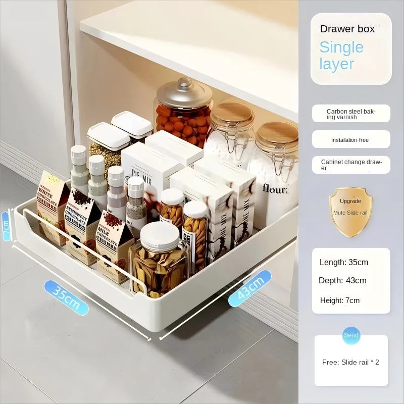 Kitchen Drawer Storage Organizer Tray 