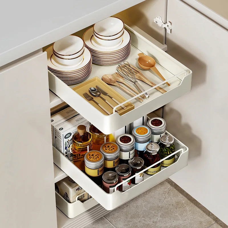 Kitchen Drawer Storage Organizer Tray 