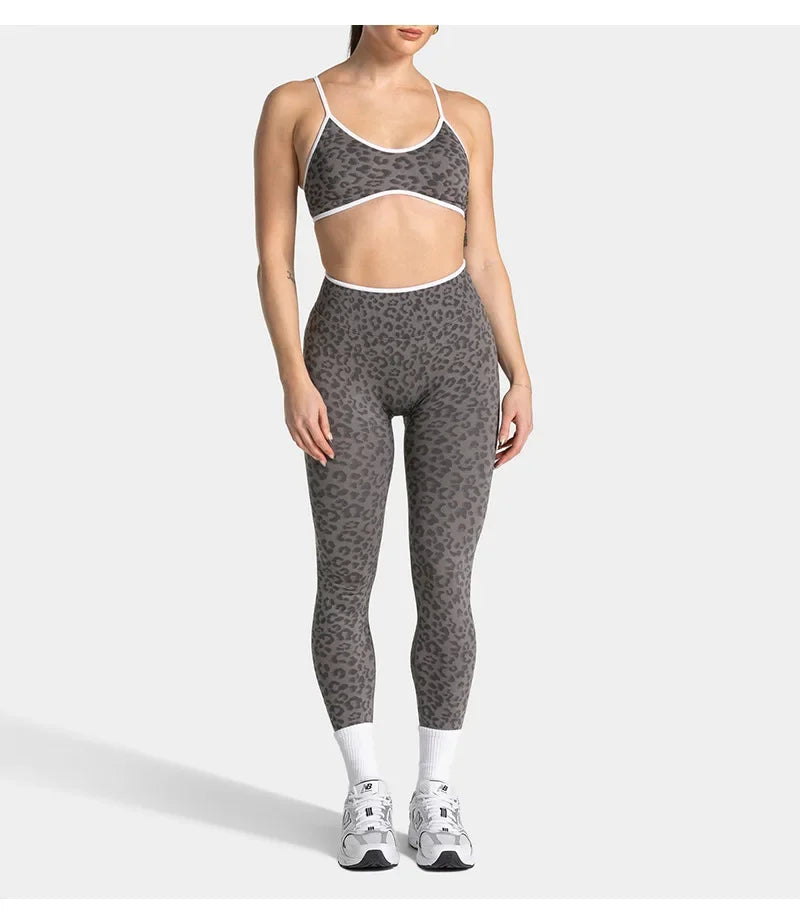 Leopard Print SeamlessLeggings