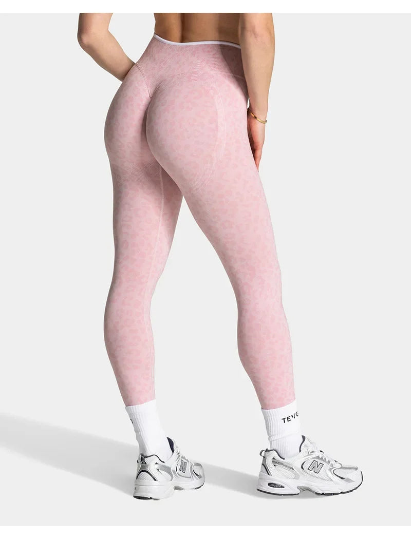 Leopard Print SeamlessLeggings