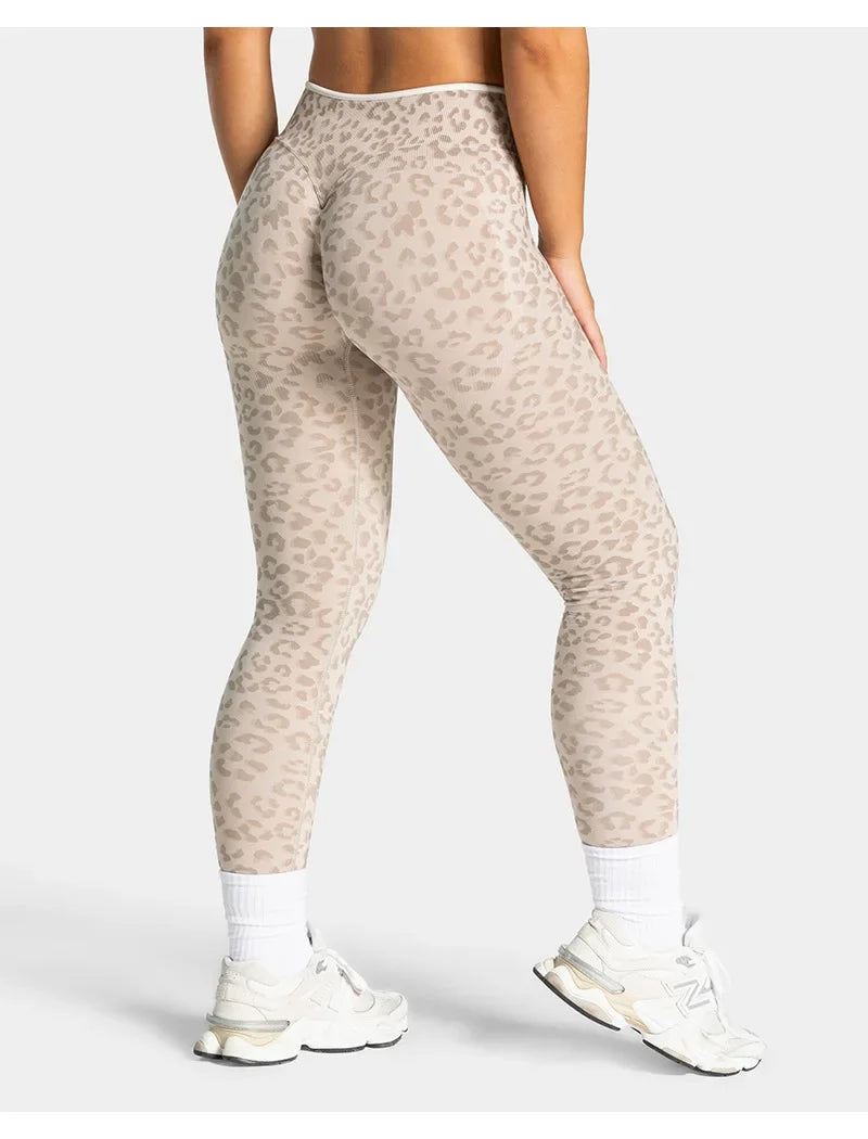 Leopard Print SeamlessLeggings
