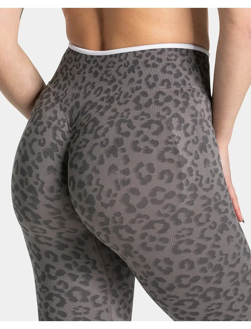 Leopard Print SeamlessLeggings