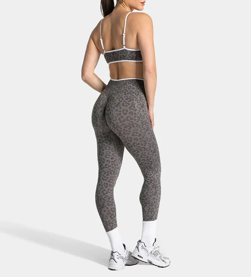 Leopard Print SeamlessLeggings