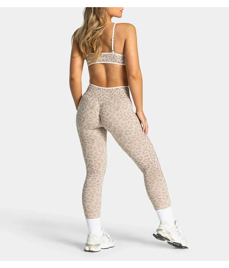 Leopard Print SeamlessLeggings
