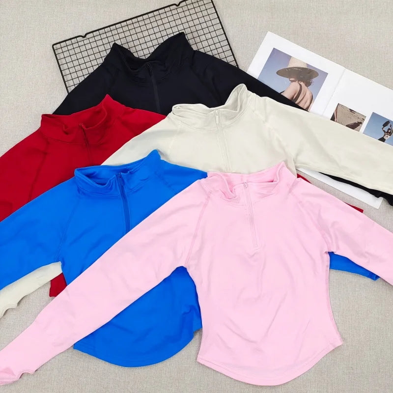Women's Half Zip Compression Jacket