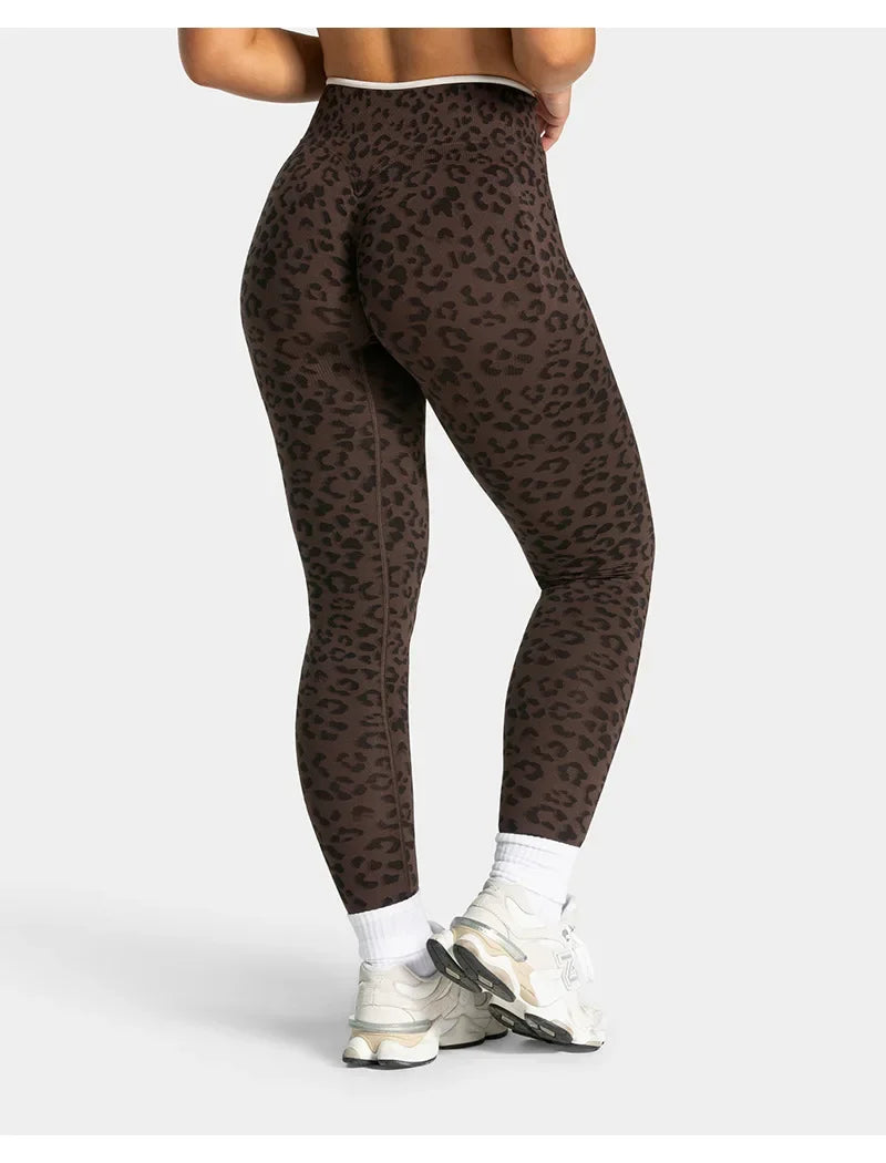 Leopard Print SeamlessLeggings
