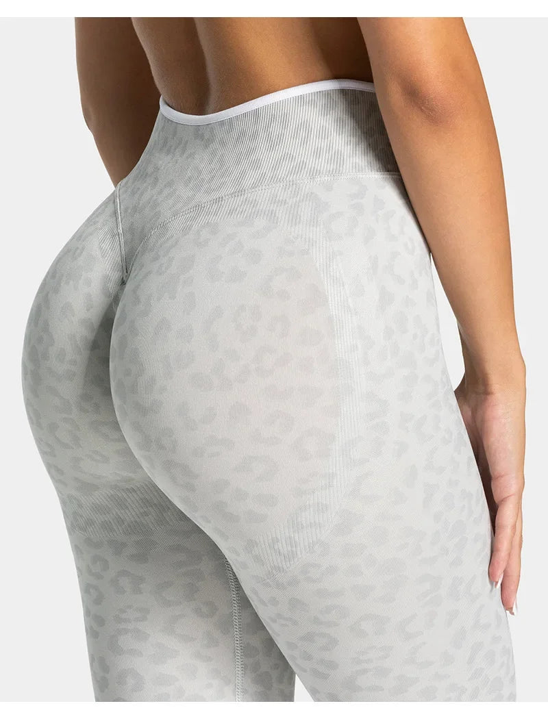 Leopard Print SeamlessLeggings