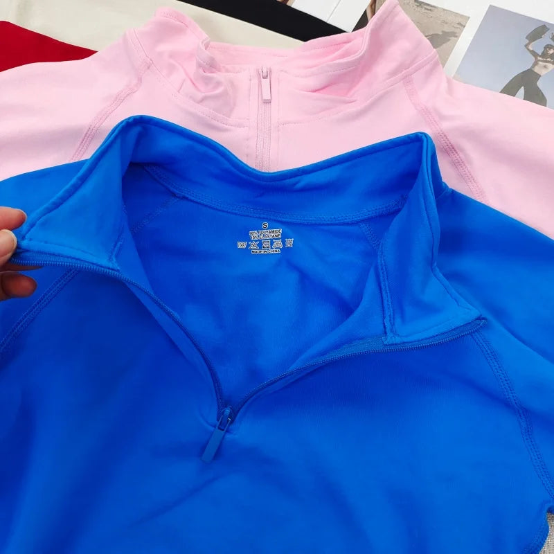 Women's Half Zip Compression Jacket