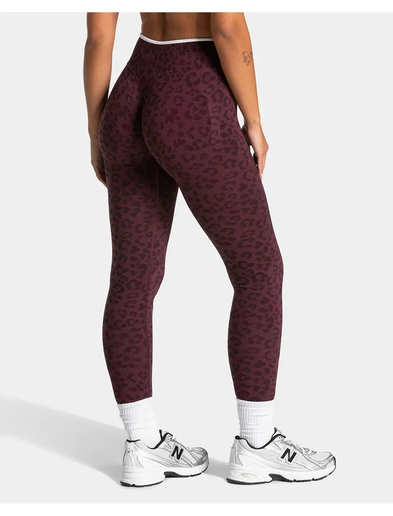 Leopard Print SeamlessLeggings