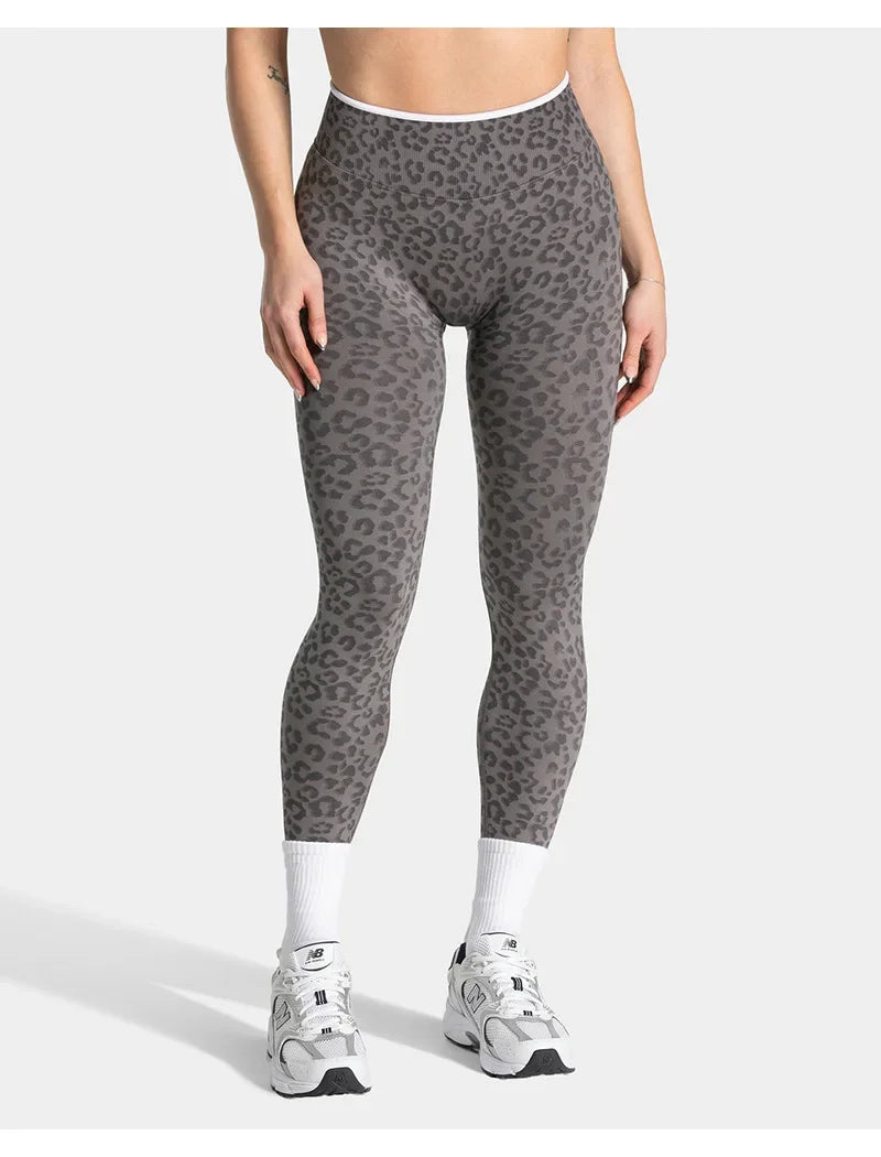 Leopard Print SeamlessLeggings