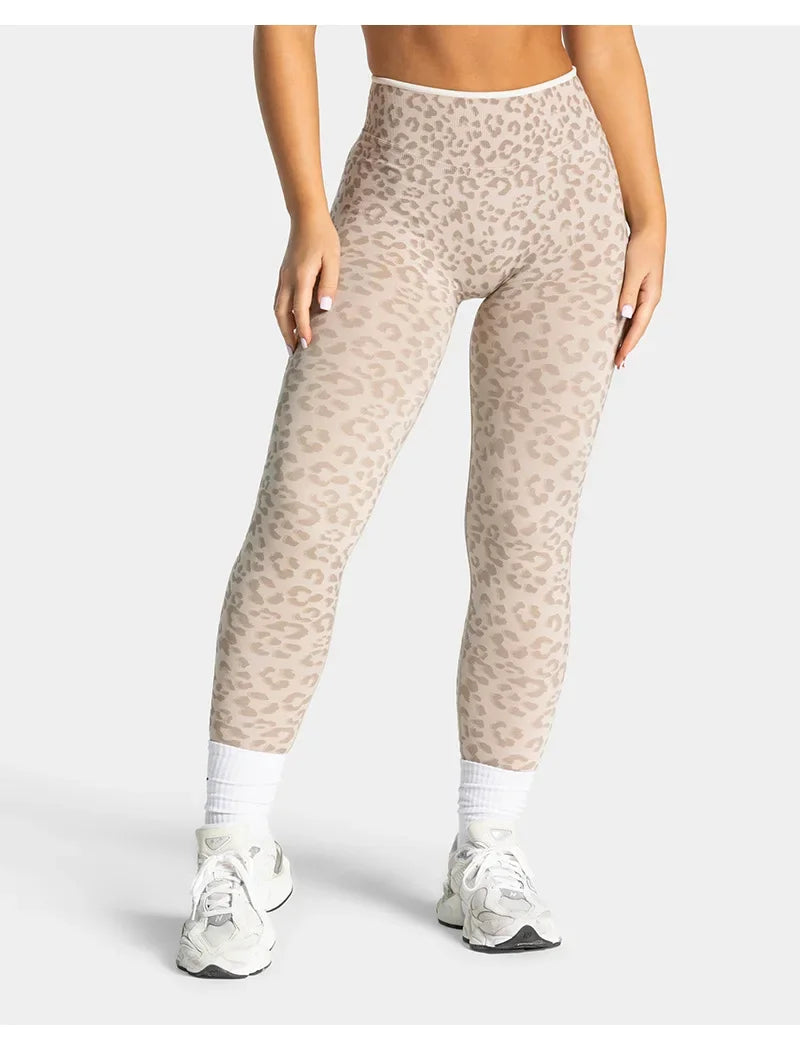 Leopard Print SeamlessLeggings