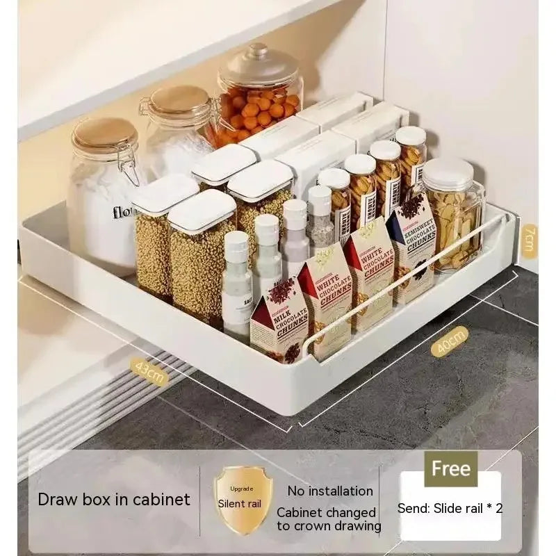 Kitchen Drawer Storage Organizer Tray 