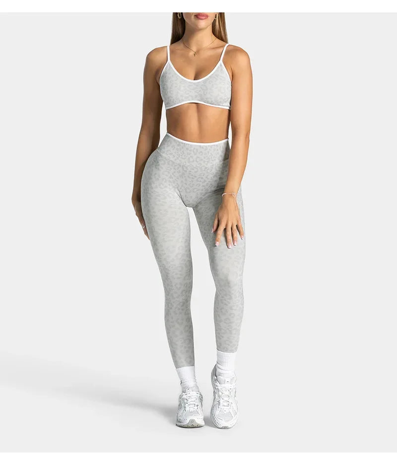 Leopard Print SeamlessLeggings