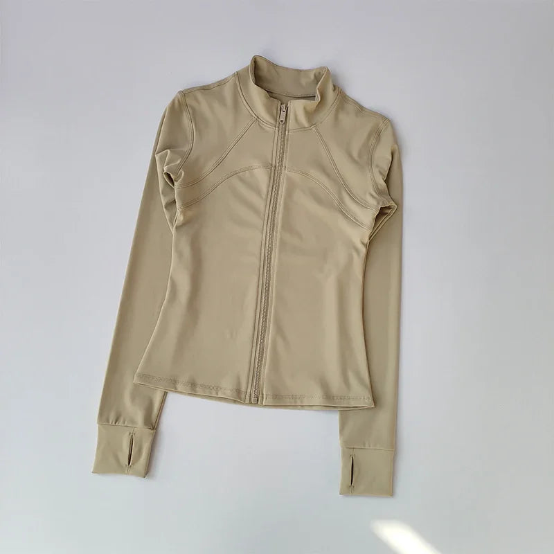 Slim Fit Quick Dry Fitness Jacket