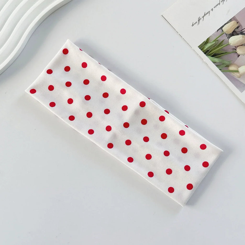 Polka Dot Sports Headband