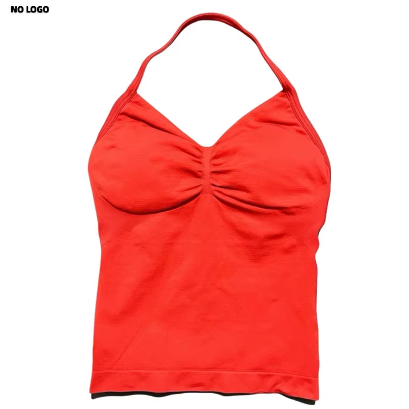 Longline Open Back Halter Top 
