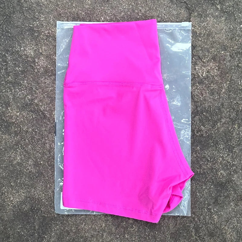 HIGH WAIST YOGA BIKER SHORTS