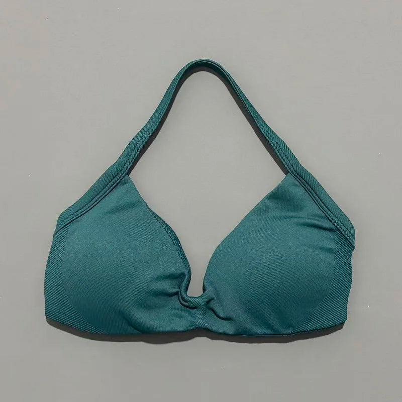 STRAPPY SEAMLESS YOGA BRA