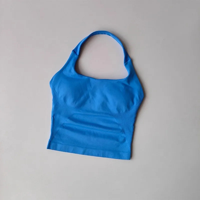HALTER YOGA SPORTS BRA