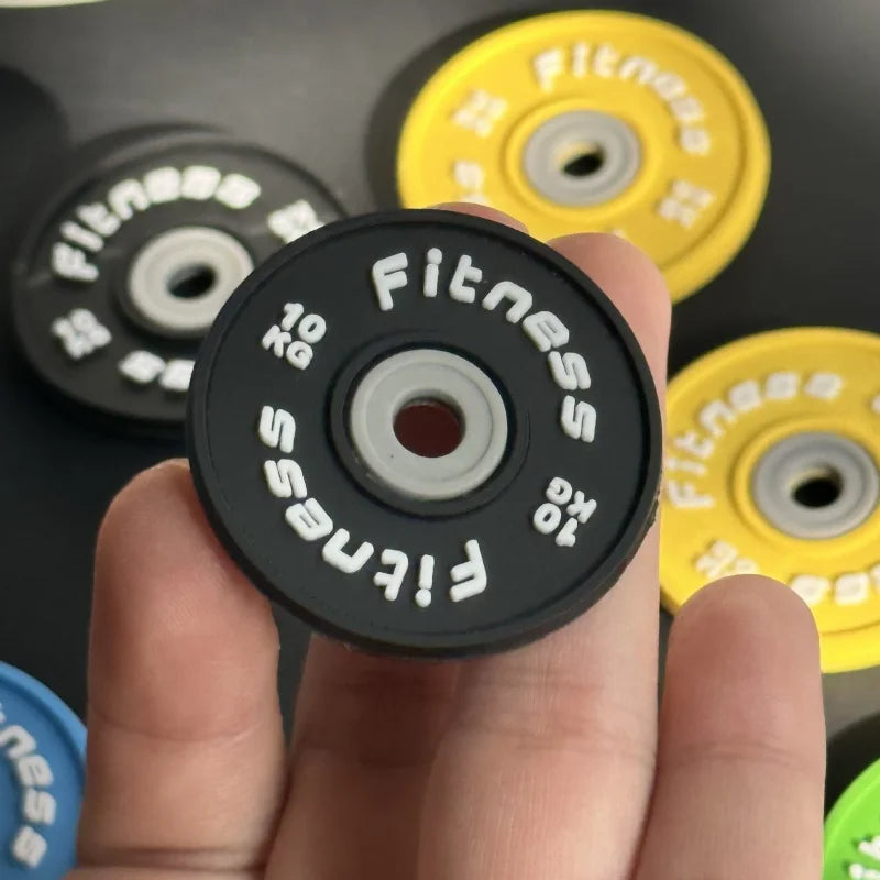Silicone Dumbbell Keychain  Gym Lovers