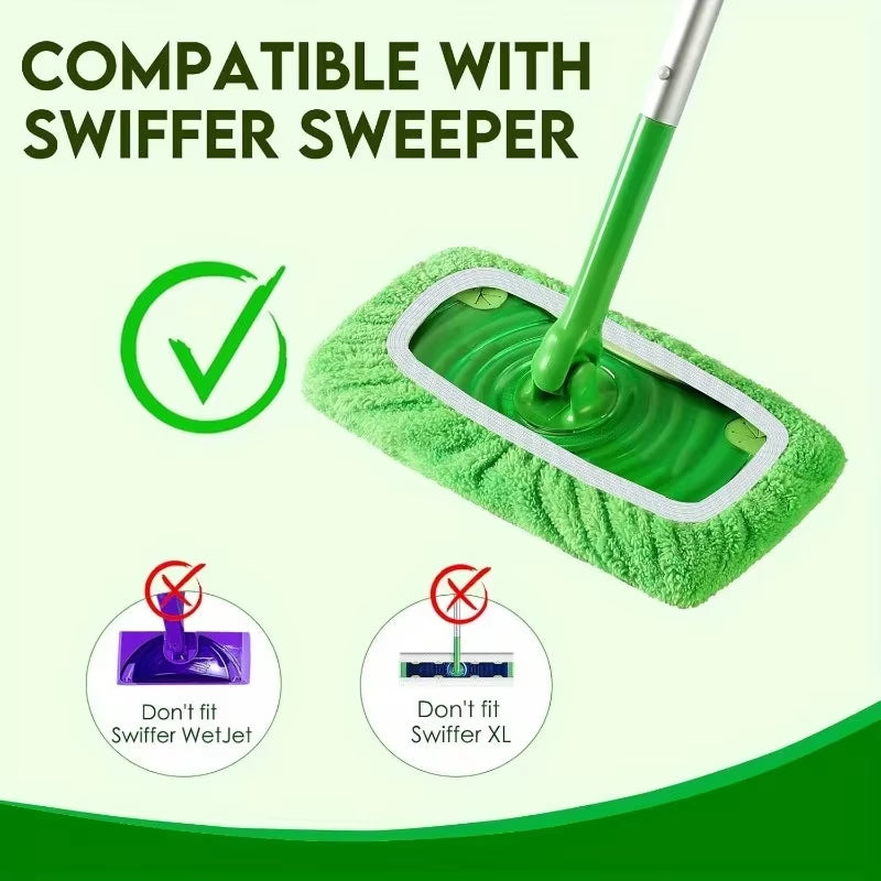 Reusable Fiber Mop Pads