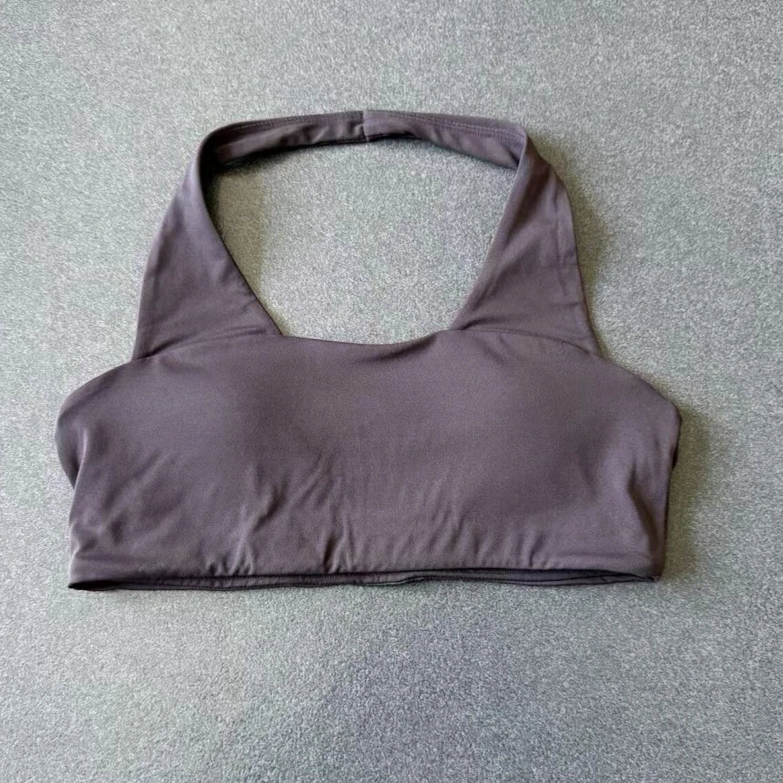 Open Back Fitness Halter Top
