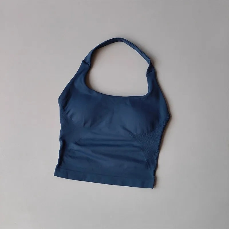 HALTER YOGA SPORTS BRA