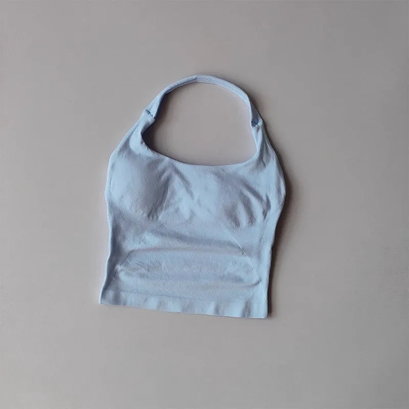 HALTER YOGA SPORTS BRA