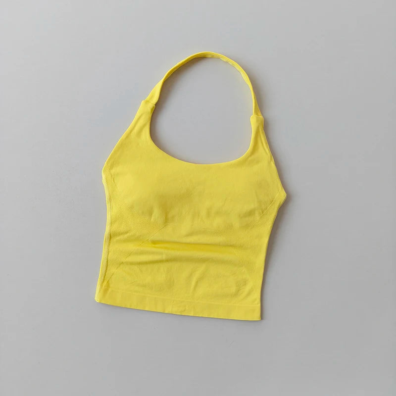 HALTER YOGA SPORTS BRA