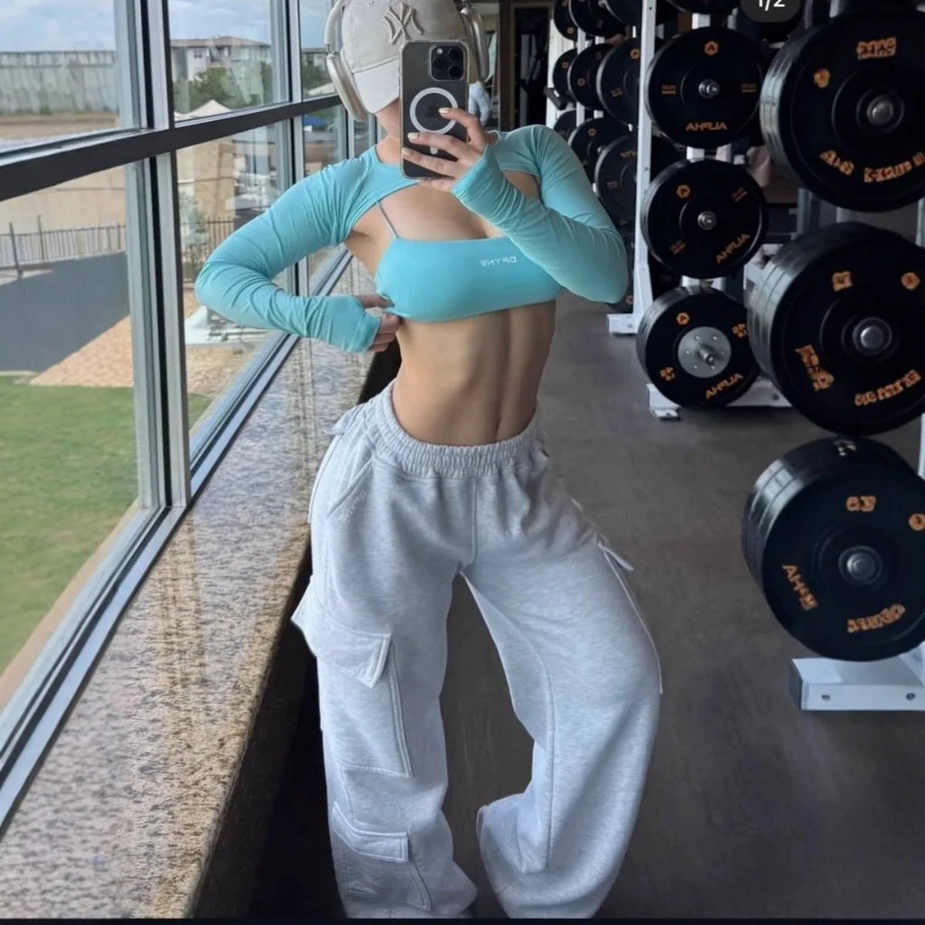 Wide Leg Cargo Pants