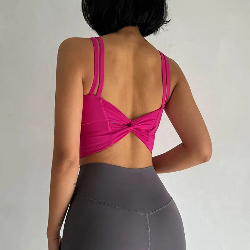 Butterfly Back Fitness Top