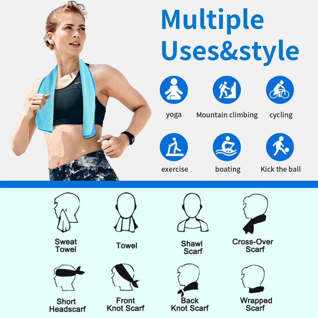 Portable Sports Cooling Towel