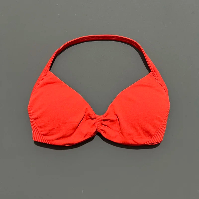 STRAPPY SEAMLESS YOGA BRA