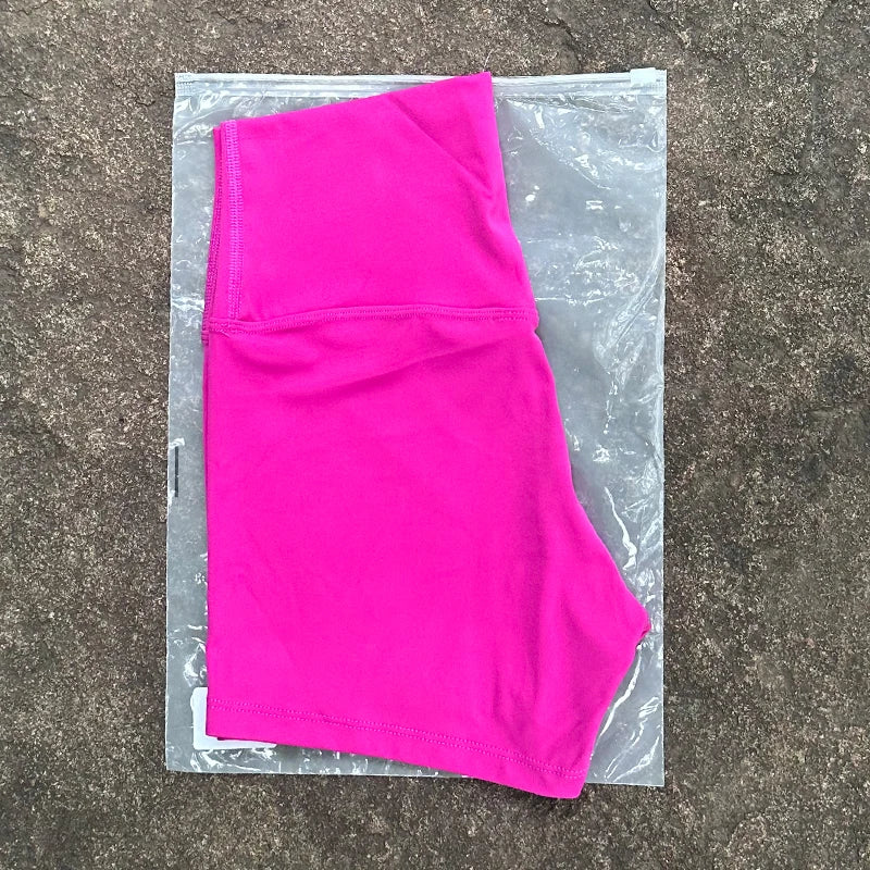 HIGH WAIST YOGA BIKER SHORTS