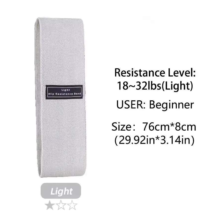 Elastic Fabric Workout Bands 