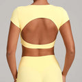 Open Back Sports Bra