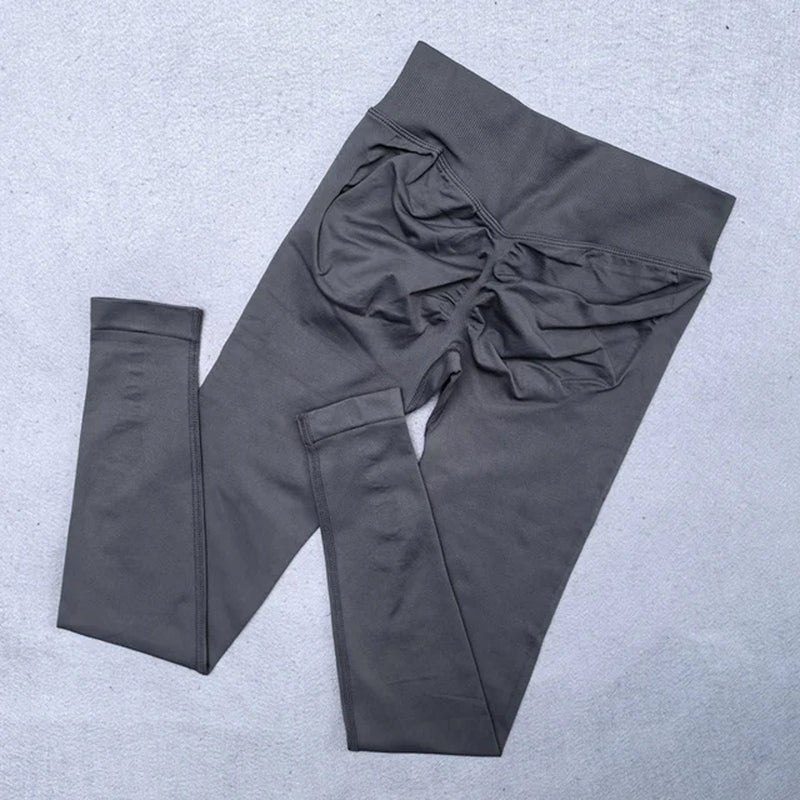 SEAMLESS SCRUNCH YOGA LEGGINGS