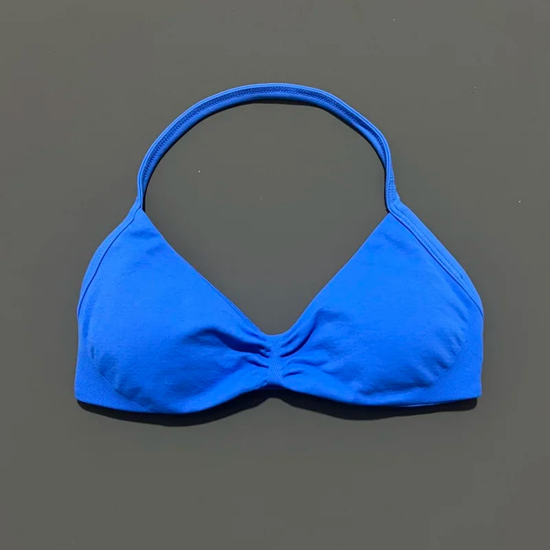 STRAPPY SEAMLESS YOGA BRA